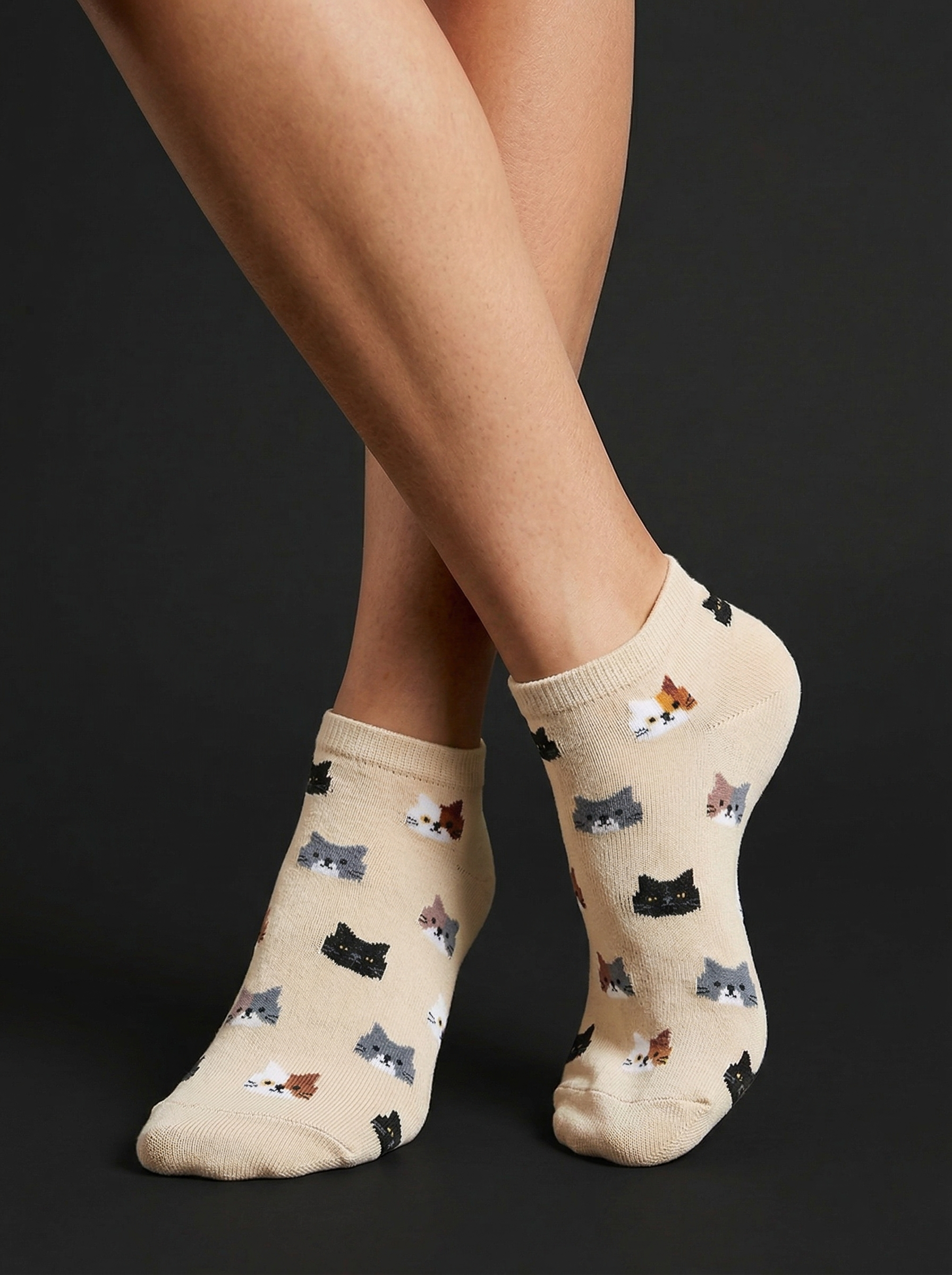 The Meow Bunch Ankle Socks